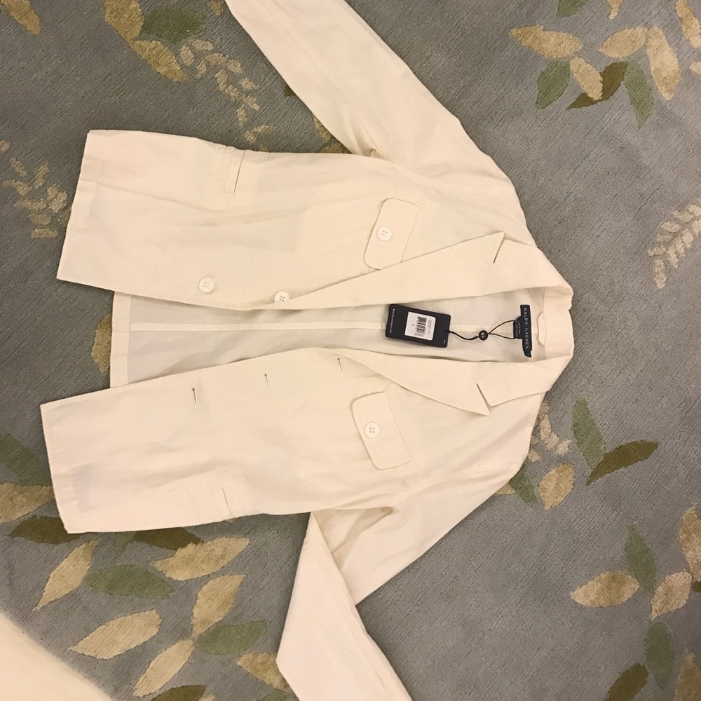 Ralph Lauren Size Small Cotton Blazer